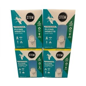 STEM Flying Insect Light Trap Lot of 4 Attracts and Traps